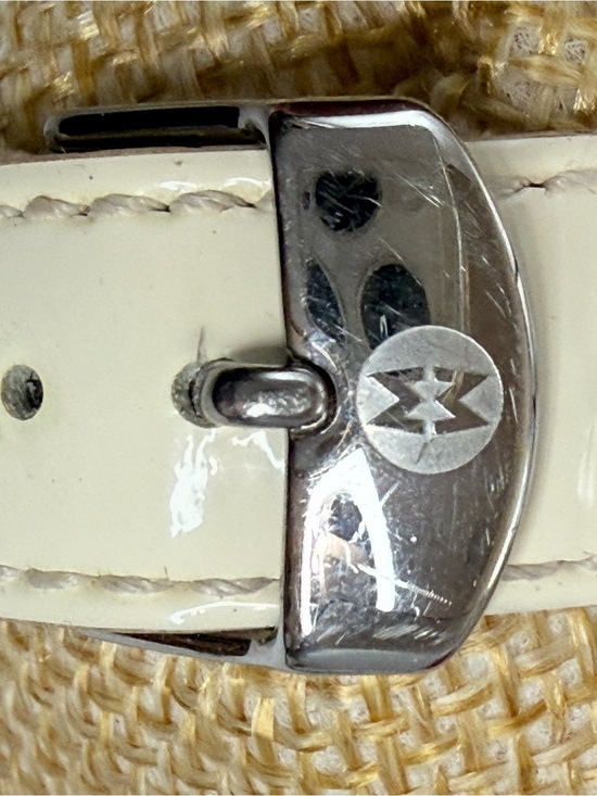 Michele Urban Mini Watch MW02A00A0001 With  team patent leather Band Swiss main image 4